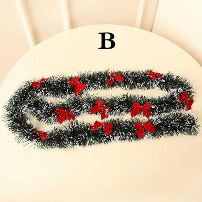 1PCS 2M Heiligabend Dekoration Bar Tops Band Girlande Weihnachten Baum Küche Ornamente Hochzeit Party Dekoration Prop
