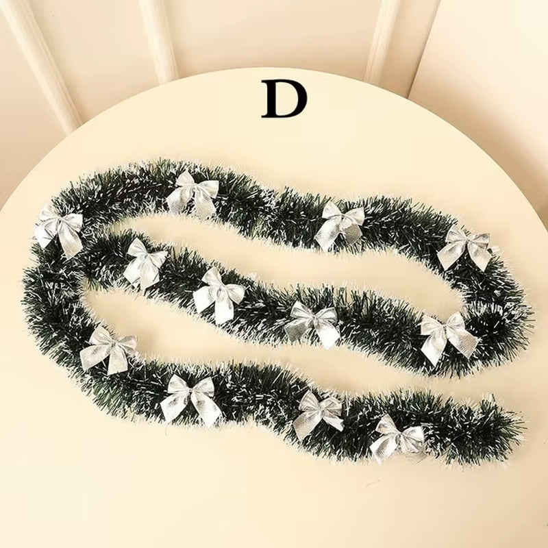 1PCS 2M Heiligabend Dekoration Bar Tops Band Girlande Weihnachten Baum Küche Ornamente Hochzeit Party Dekoration Prop