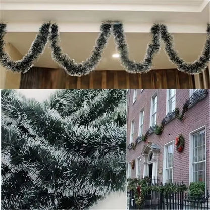 1PCS 2M Heiligabend Dekoration Bar Tops Band Girlande Weihnachten Baum Küche Ornamente Hochzeit Party Dekoration Prop