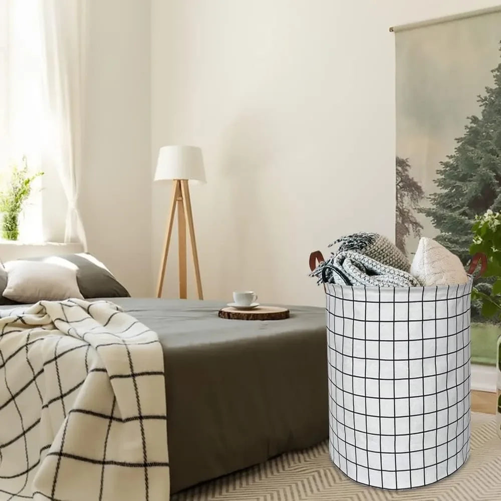 1Pc Schmutzige Kleidung Korb Wäsche Korb Tragbare Für Spielzeug Kleidung Lagerung Eimer Wasserdicht Wäsche Organizer