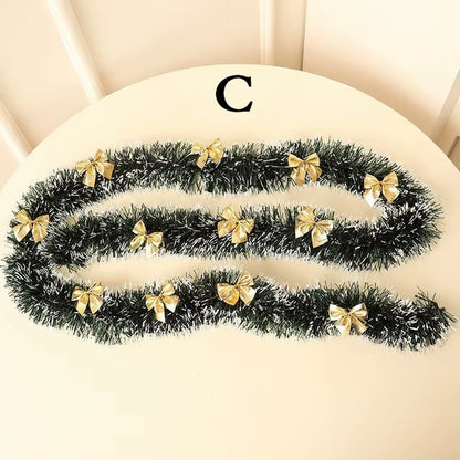 1PCS 2M Heiligabend Dekoration Bar Tops Band Girlande Weihnachten Baum Küche Ornamente Hochzeit Party Dekoration Prop