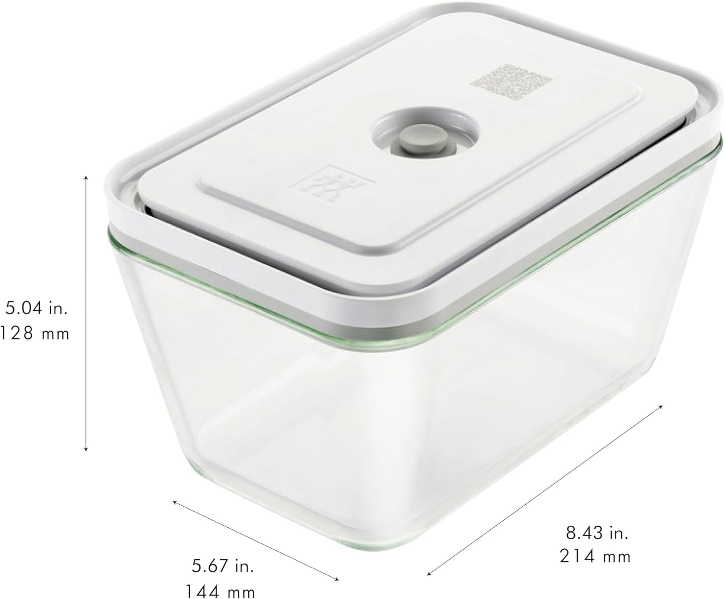 Fresh & save Glass Airtight Food Storage Container, Meal Prep Container - Large
