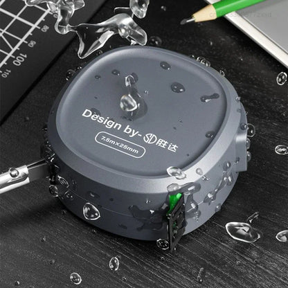 Mini Tape Measure Self-Locking Steel Tape 3/5/7/8/10M High Precision Retractable Gauging Meter Woodworking Ruler Measure Tools