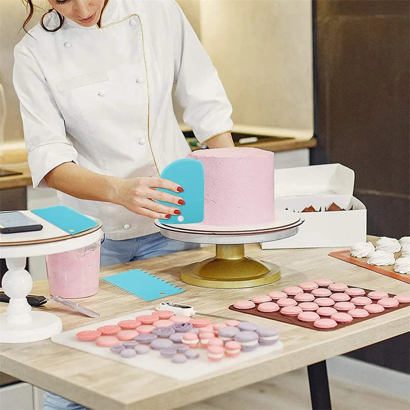 Set Aus Silikon-Spritzbeuteln Und Spitzen Für Kuchen, Diy-Dekorationsset Mit Edelstahldüse, Wiederverwendbares Backwerkzeug Aus Silikon Für Gebäck