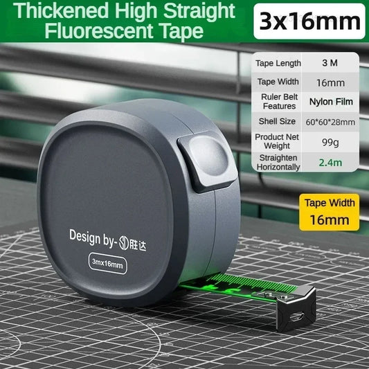 Mini Tape Measure Self-Locking Steel Tape 3/5/7/8/10M High Precision Retractable Gauging Meter Woodworking Ruler Measure Tools